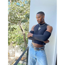 Load image into Gallery viewer, Cold Shoulder Crop Top
