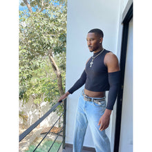 Load image into Gallery viewer, Cold Shoulder Crop Top
